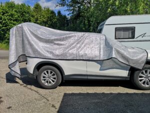 Alu-Sonnenschutznetz