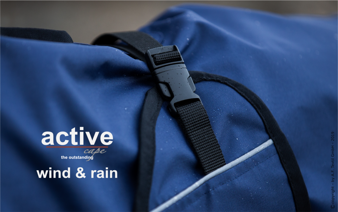 ACTIVE cape elastic WIND & RAIN by Action-Factory – Bild 2