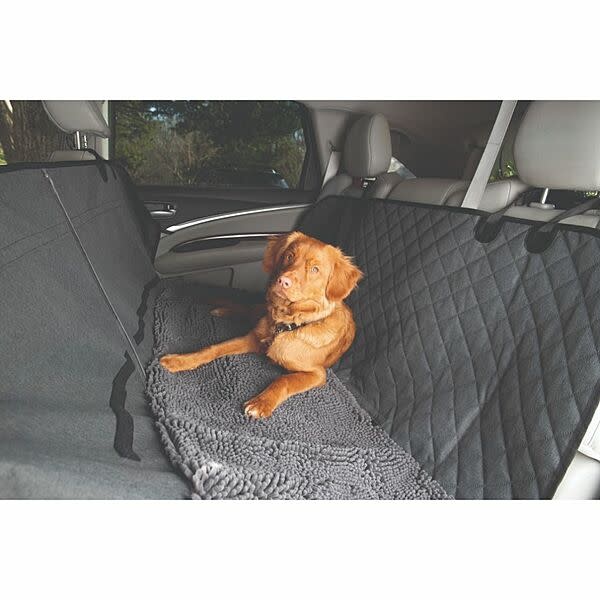 Dog Gone Smart Autoschondecke Doppel 3in2 Cool in grau – Bild 2