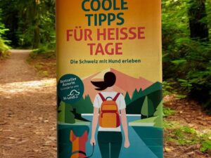 Hundebuch: "Coole Tipps für heisse Tage- Die Schweiz mit Hund erleben" von Livia Waser