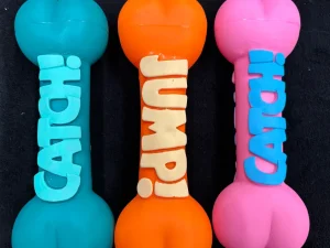 Latex Spielzeug Knochen gross